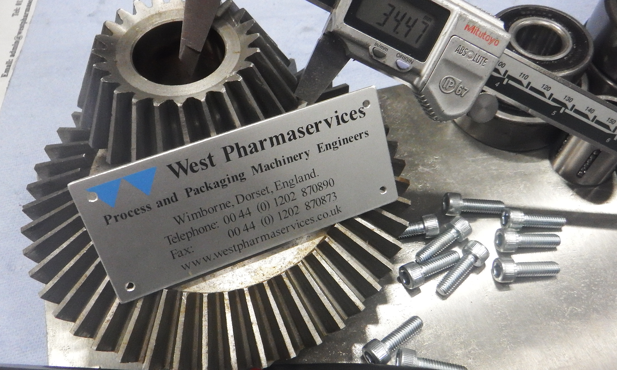 About West Pharmaservices Bespoke machinery