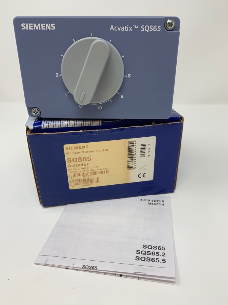 Siemens Landis Actuator SAS61.03 (Was SQS65) 24V 0-10VDC - West Pharma ...
